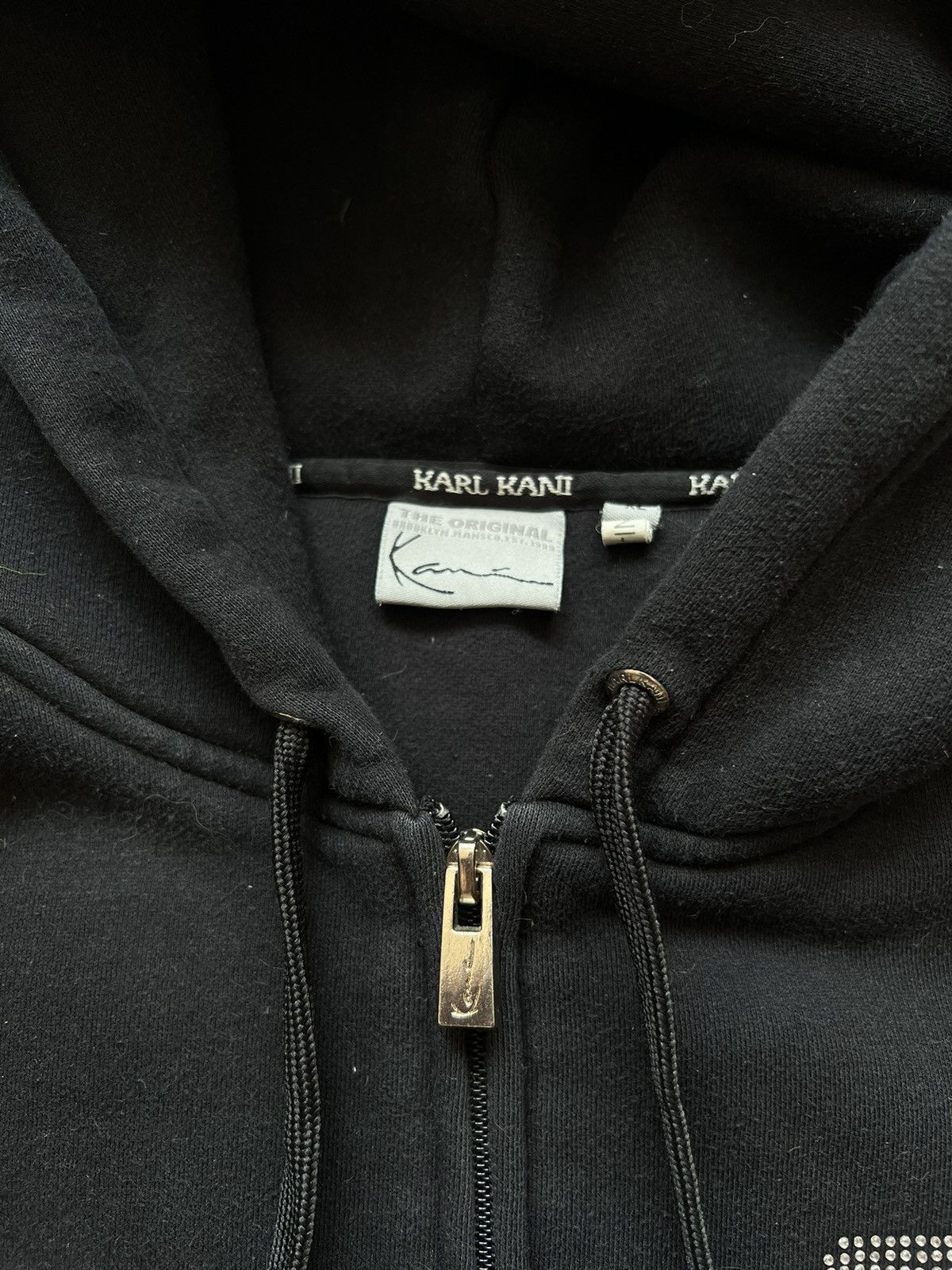 Hysteric Glamour × Karl Kani × Vintage 💎Karl Kani Vintage Y2K Rap Hoodie Size US M / EU 48-50 / 2 - 5 Thumbnail