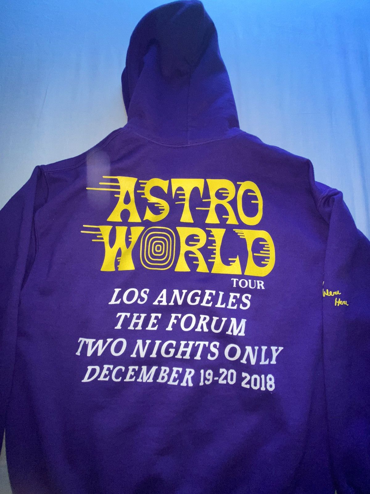 Travis Scott Travis Scott Astroworld Tour “Los Angeles Hoodie” Size US L / EU 52-54 / 3 - 4 Thumbnail
