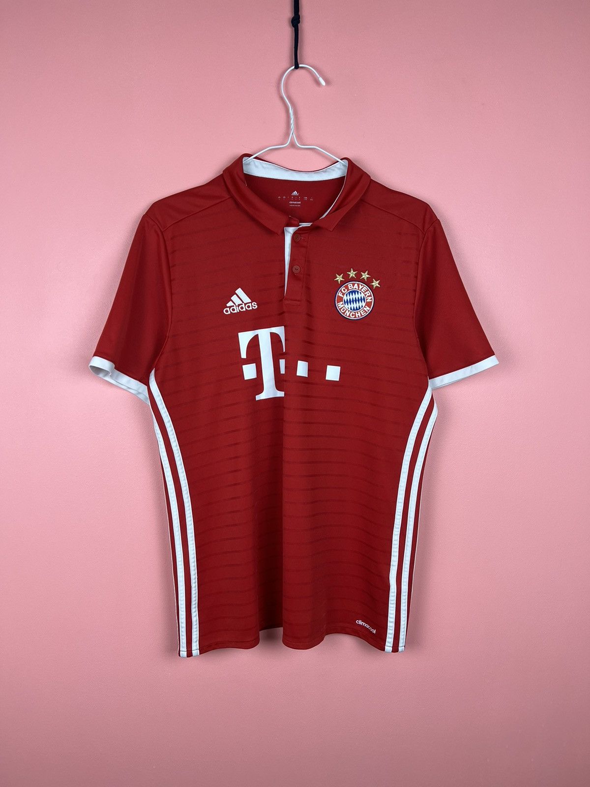 Adidas Adidas 2016 bayern munchen soccer jersey hype y2k Size US L / EU 52-54 / 3 - 1 Thumbnail
