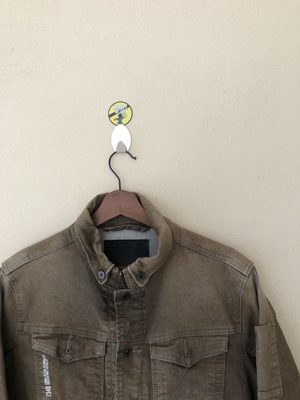 Japanese Brand I’Z Frontier 3D Strech Denim Jacket Size US M / EU 48-50 / 2 - 3 Thumbnail