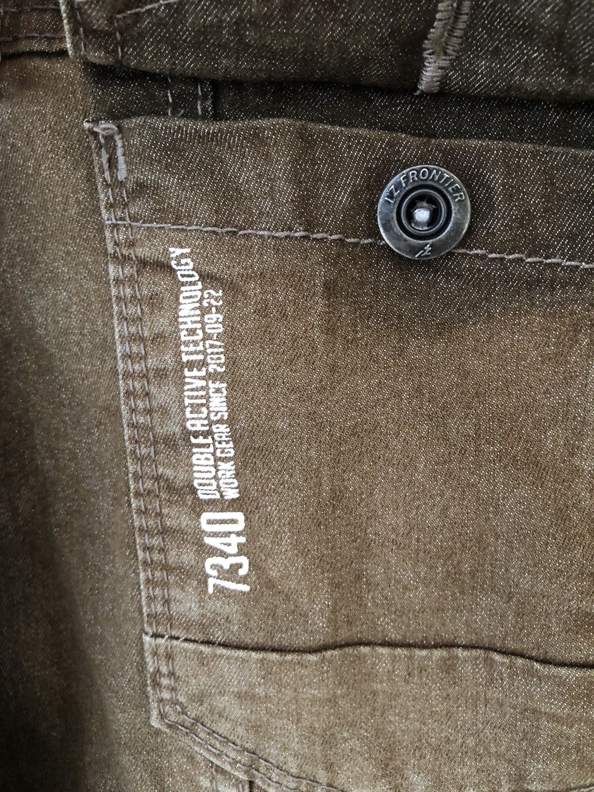 Japanese Brand I’Z Frontier 3D Strech Denim Jacket Size US M / EU 48-50 / 2 - 8 Thumbnail