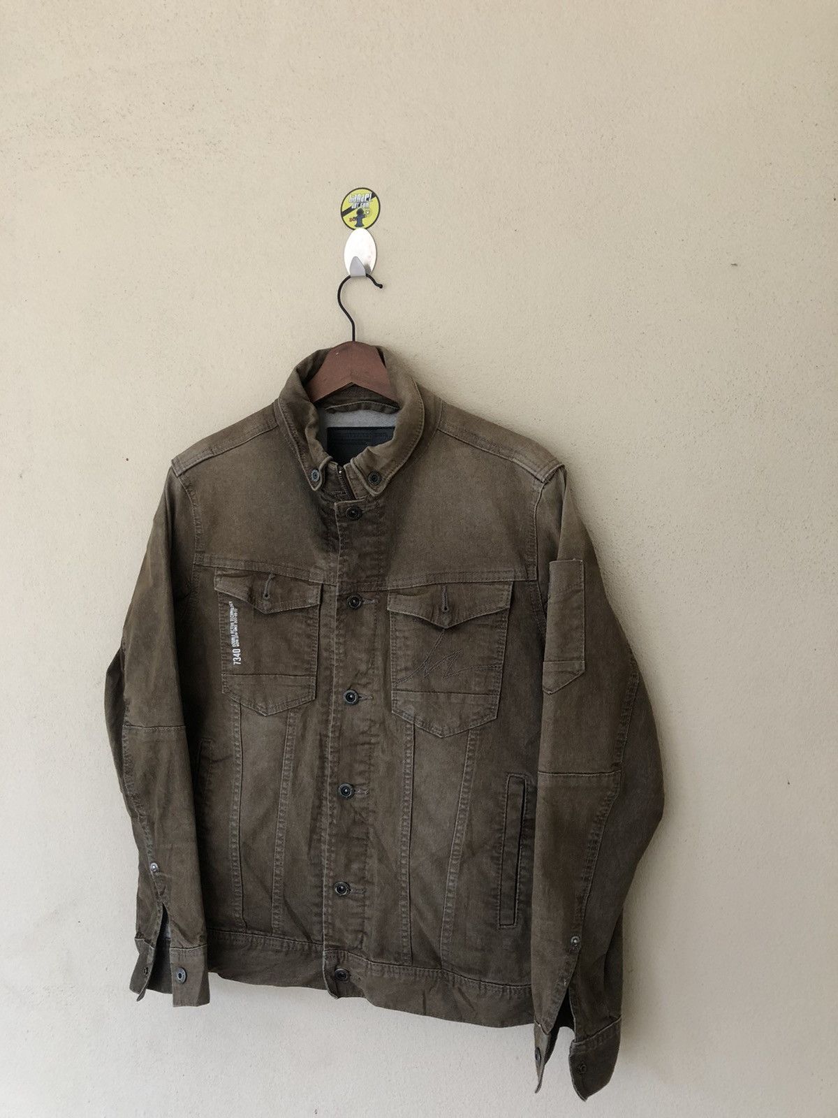 Japanese Brand I’Z Frontier 3D Strech Denim Jacket Size US M / EU 48-50 / 2 - 2 Thumbnail