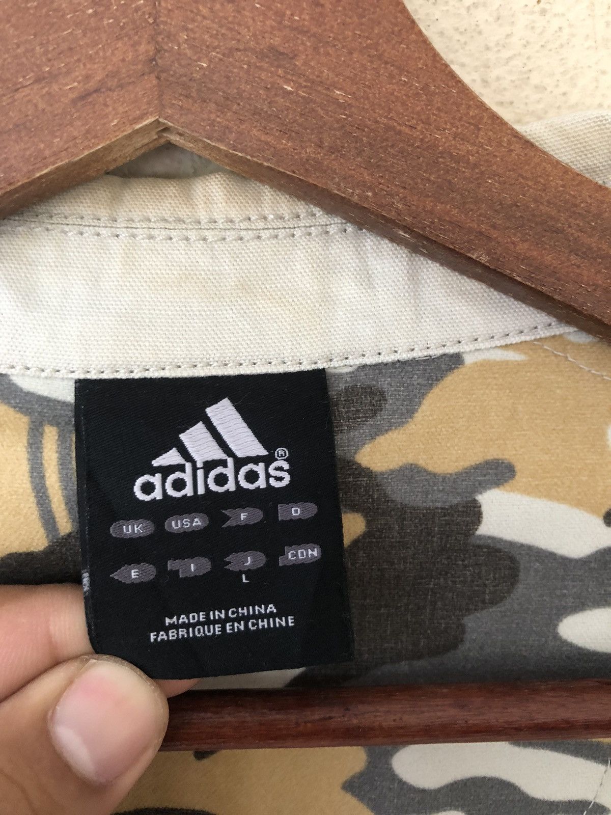 Adidas × Vintage Vintage Adidas Utilities Jacket Size US L / EU 52-54 / 3 - 11 Thumbnail