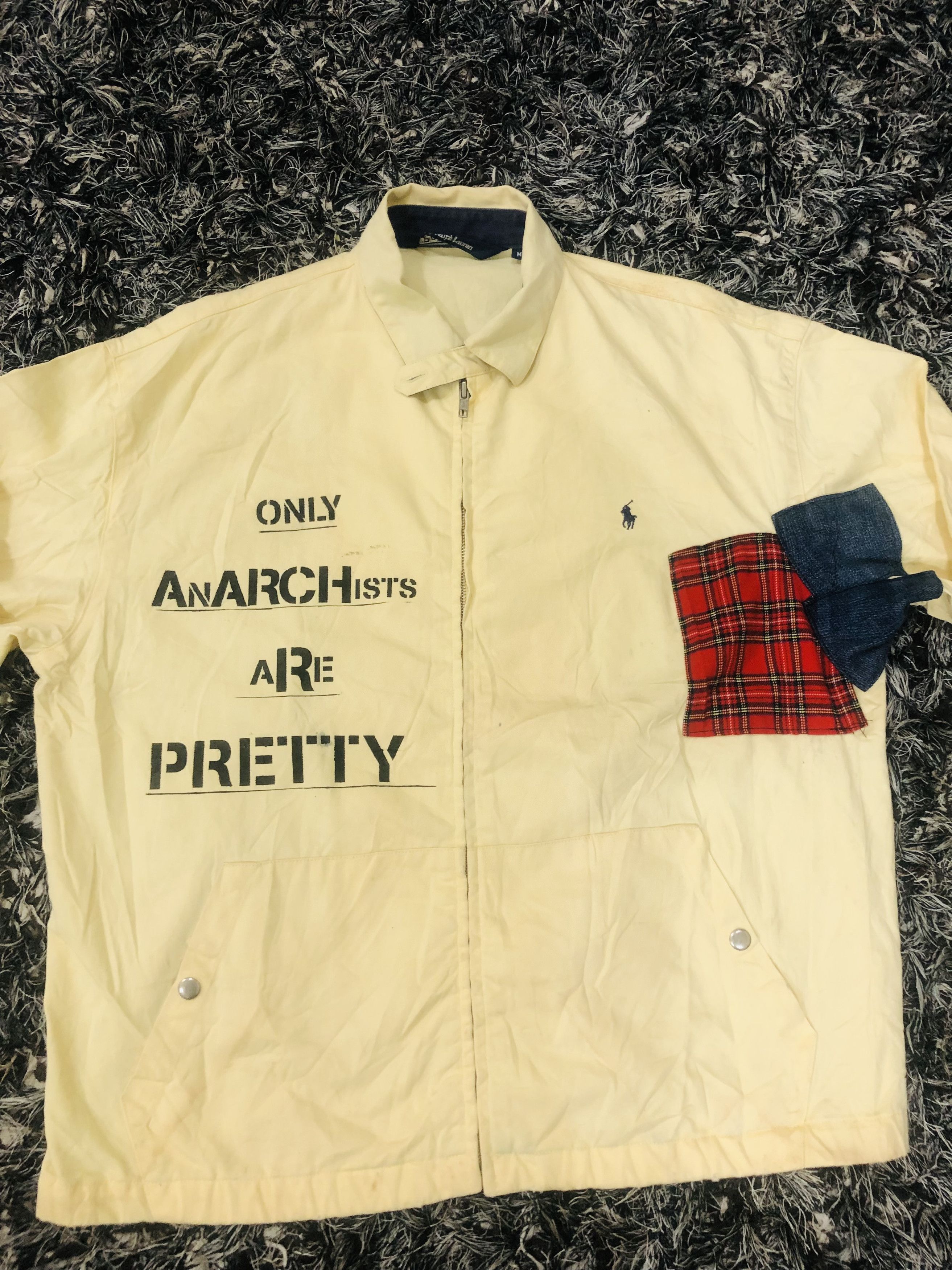 Japanese Brand × Polo Ralph Lauren × Vintage Vintage Polo Ralph Lauren Custom Designed Fashion Style Size US L / EU 52-54 / 3 - 3 Thumbnail