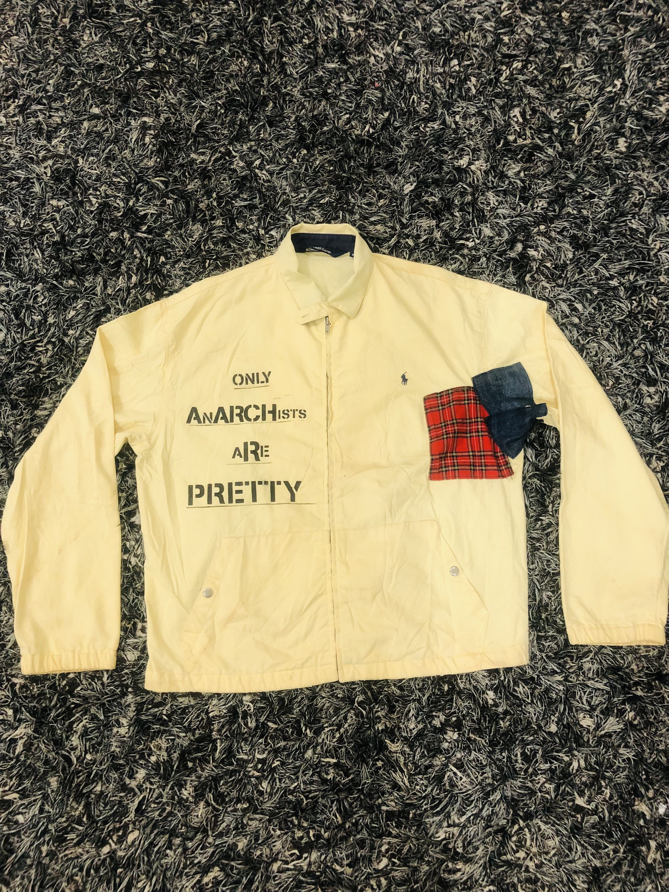Japanese Brand × Polo Ralph Lauren × Vintage Vintage Polo Ralph Lauren Custom Designed Fashion Style Size US L / EU 52-54 / 3 - 1 Thumbnail