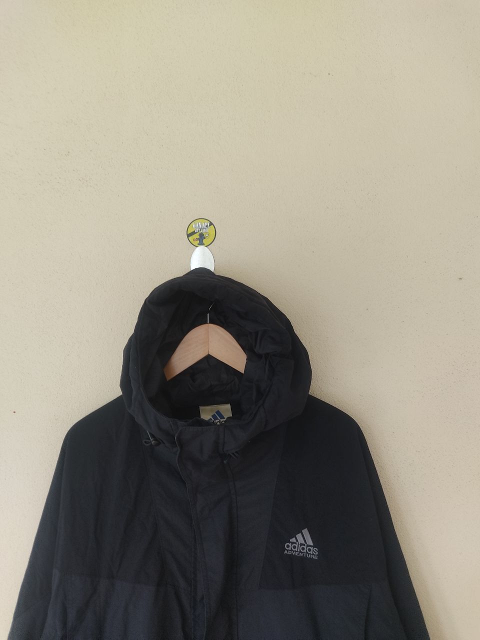 Adidas × Vintage VINTAGE ADIDAS ADVENTURE BLACK JACKET Size US XL / EU 56 / 4 - 4 Thumbnail