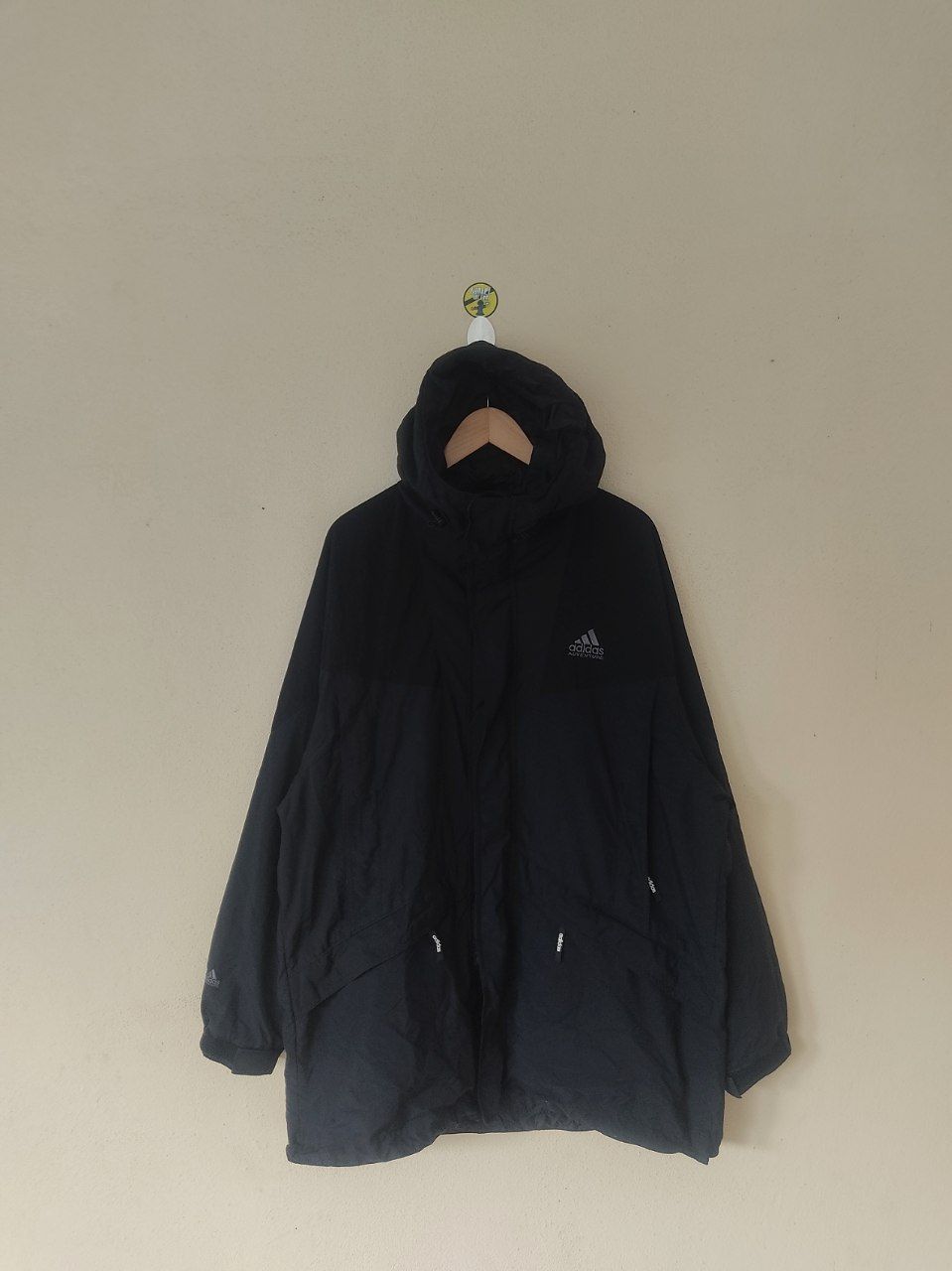Adidas × Vintage VINTAGE ADIDAS ADVENTURE BLACK JACKET Size US XL / EU 56 / 4 - 1 Thumbnail