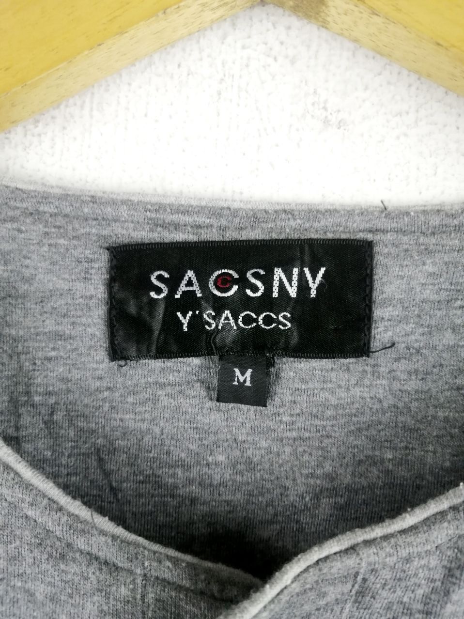 Yohji Yamamoto Y'SACCS BUTTON UP PLAIN TEE YOHJI YAMAMOTO Size US M / EU 48-50 / 2 - 6 Thumbnail