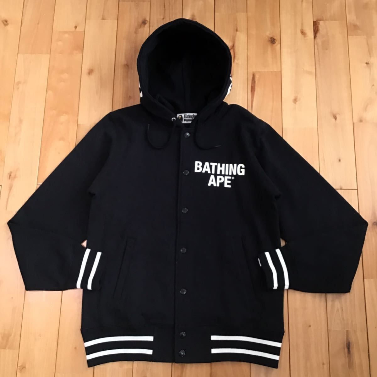 Bape BAPE General Sweat hoodie varsity jacket bomber Size US M / EU 48-50 / 2 - 2 Thumbnail