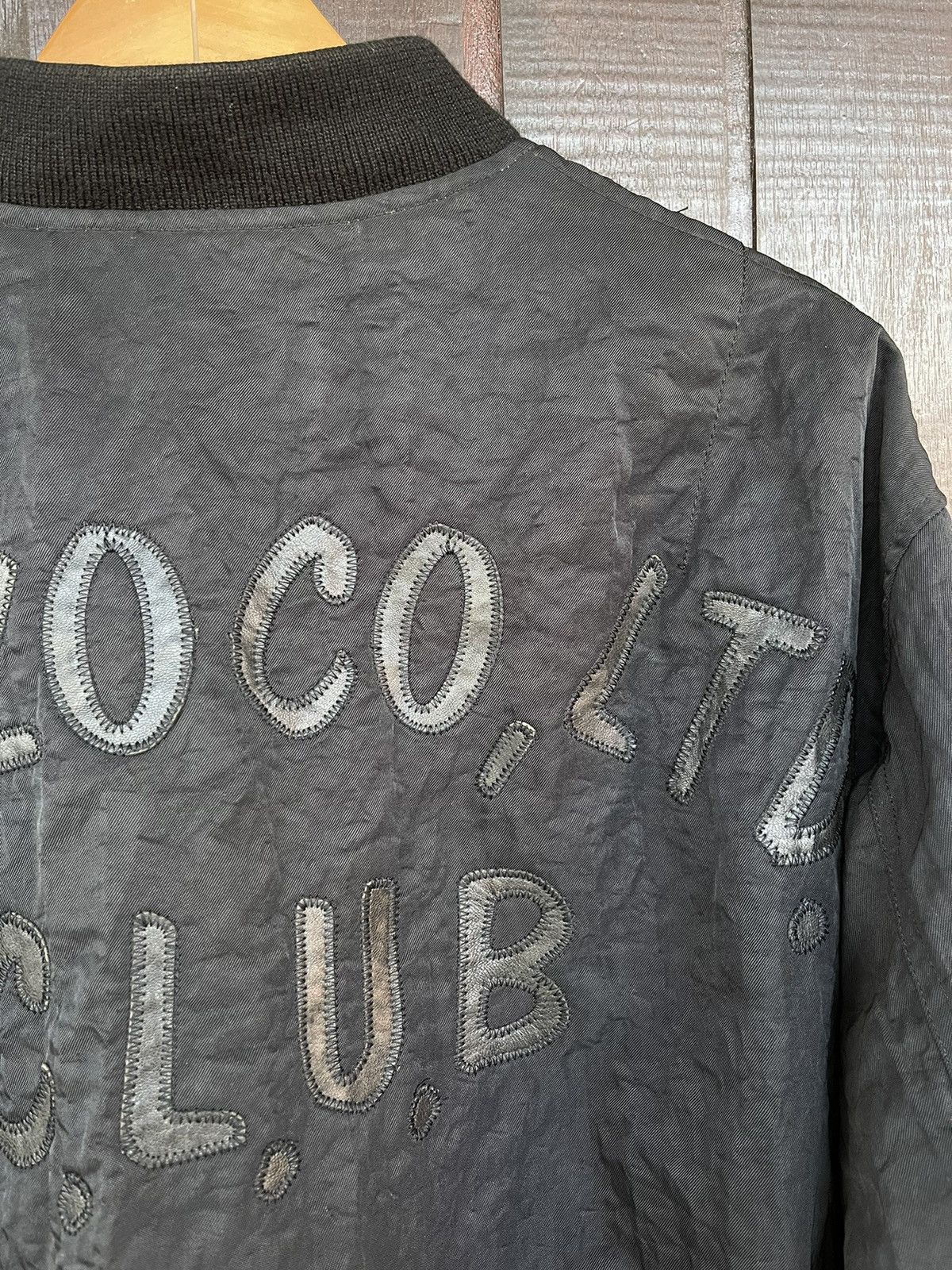 Designer × Japanese Brand × Vintage Vintage Pazzo Club Reversible Bomber jacket Size US M / EU 48-50 / 2 - 4 Thumbnail