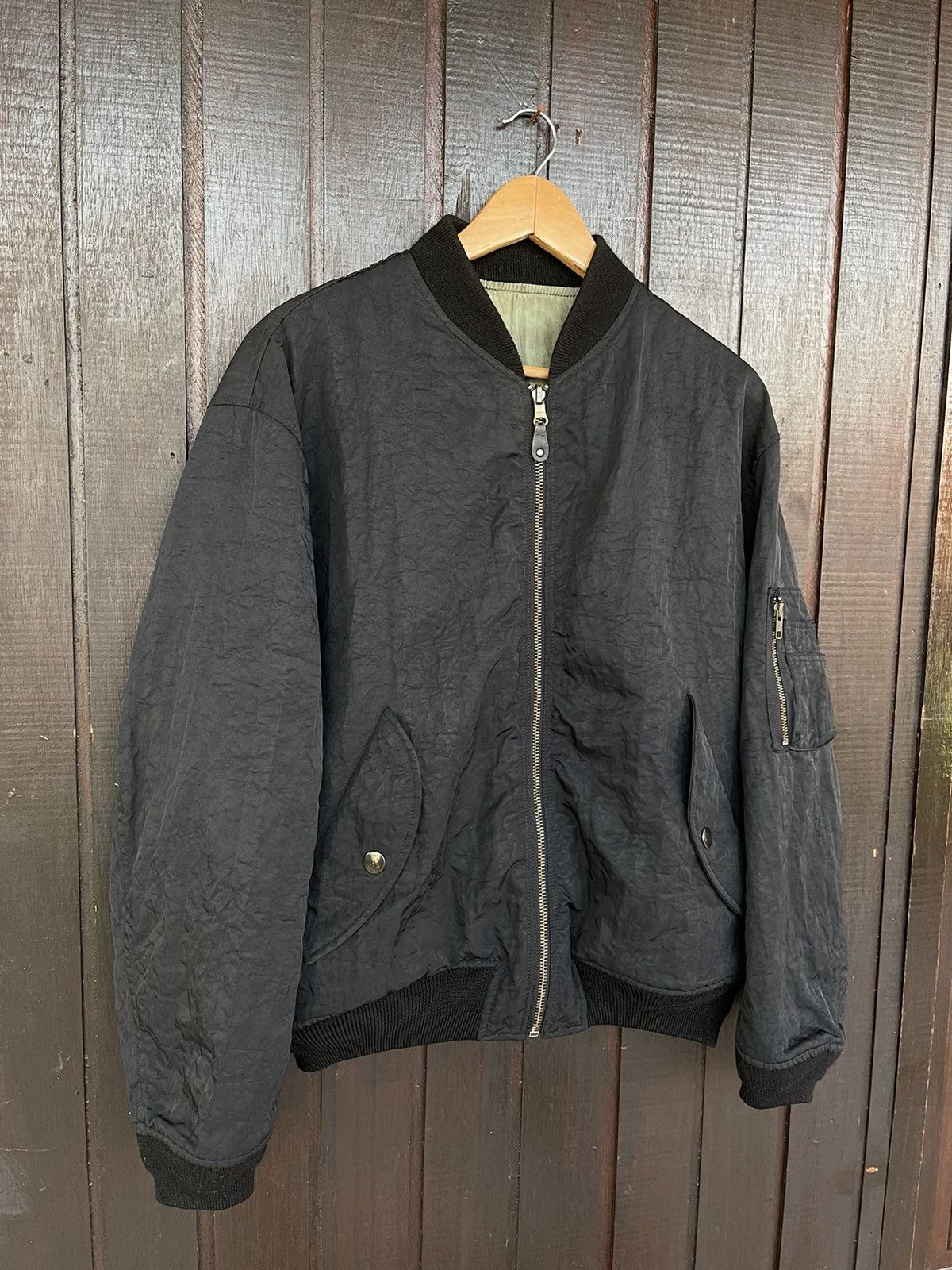 Designer × Japanese Brand × Vintage Vintage Pazzo Club Reversible Bomber jacket Size US M / EU 48-50 / 2 - 6 Thumbnail