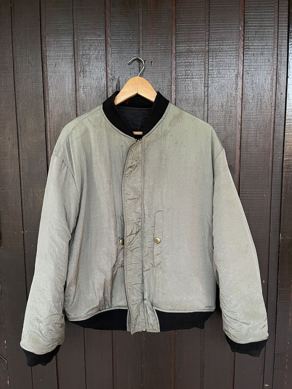 Designer × Japanese Brand × Vintage Vintage Pazzo Club Reversible Bomber jacket Size US M / EU 48-50 / 2 - 11 Thumbnail