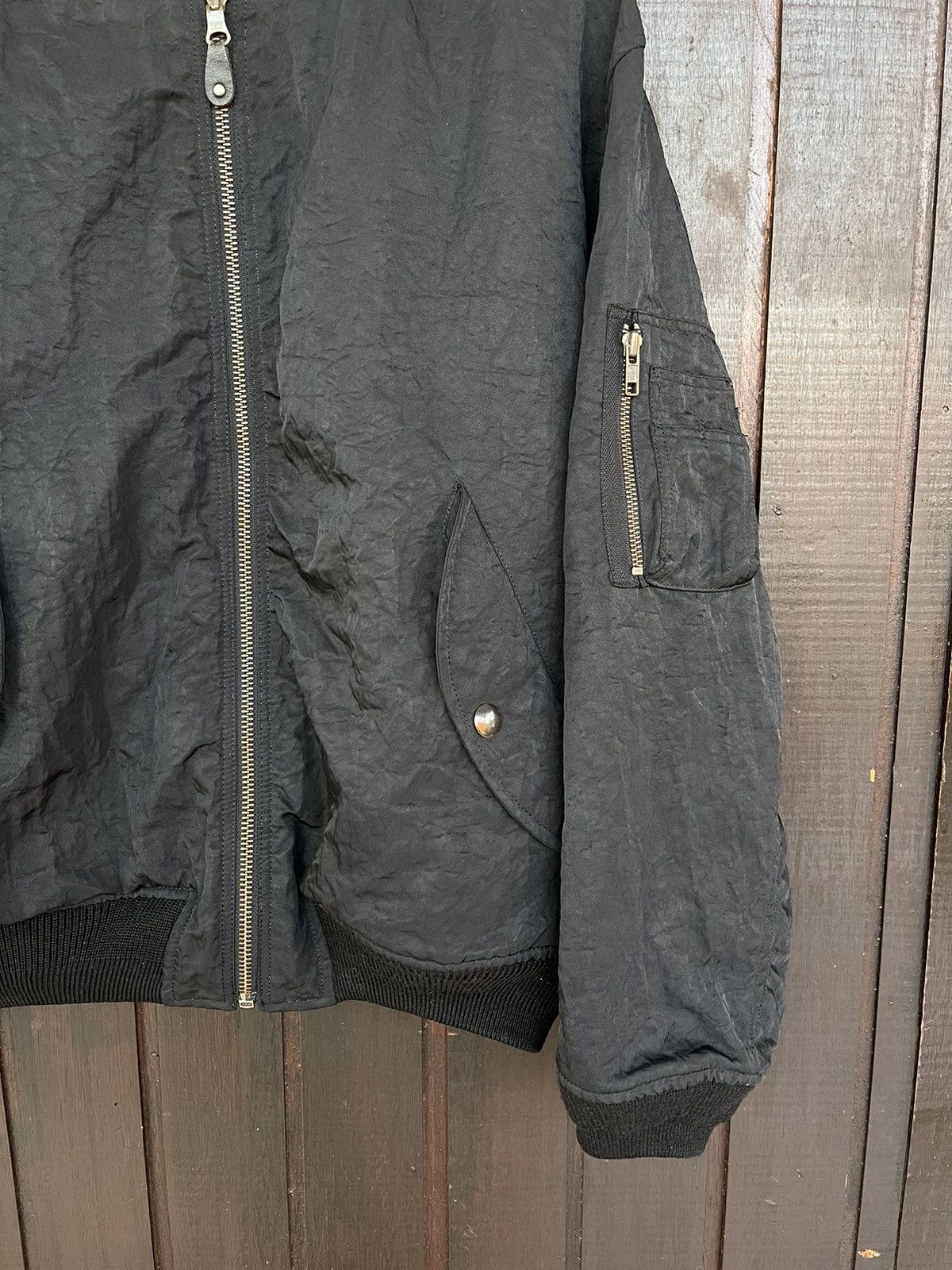 Designer × Japanese Brand × Vintage Vintage Pazzo Club Reversible Bomber jacket Size US M / EU 48-50 / 2 - 7 Thumbnail