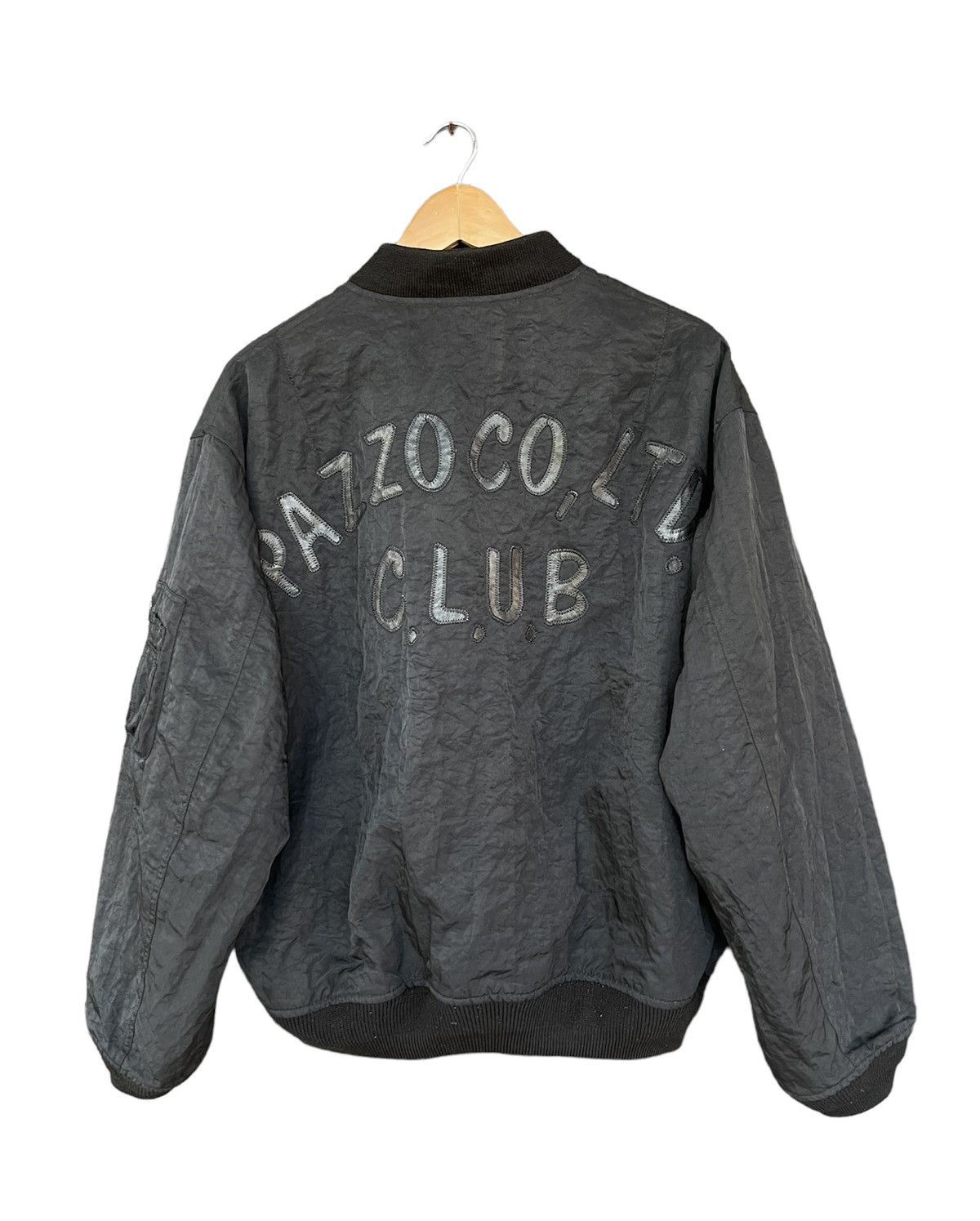 Designer × Japanese Brand × Vintage Vintage Pazzo Club Reversible Bomber jacket Size US M / EU 48-50 / 2 - 1 Thumbnail
