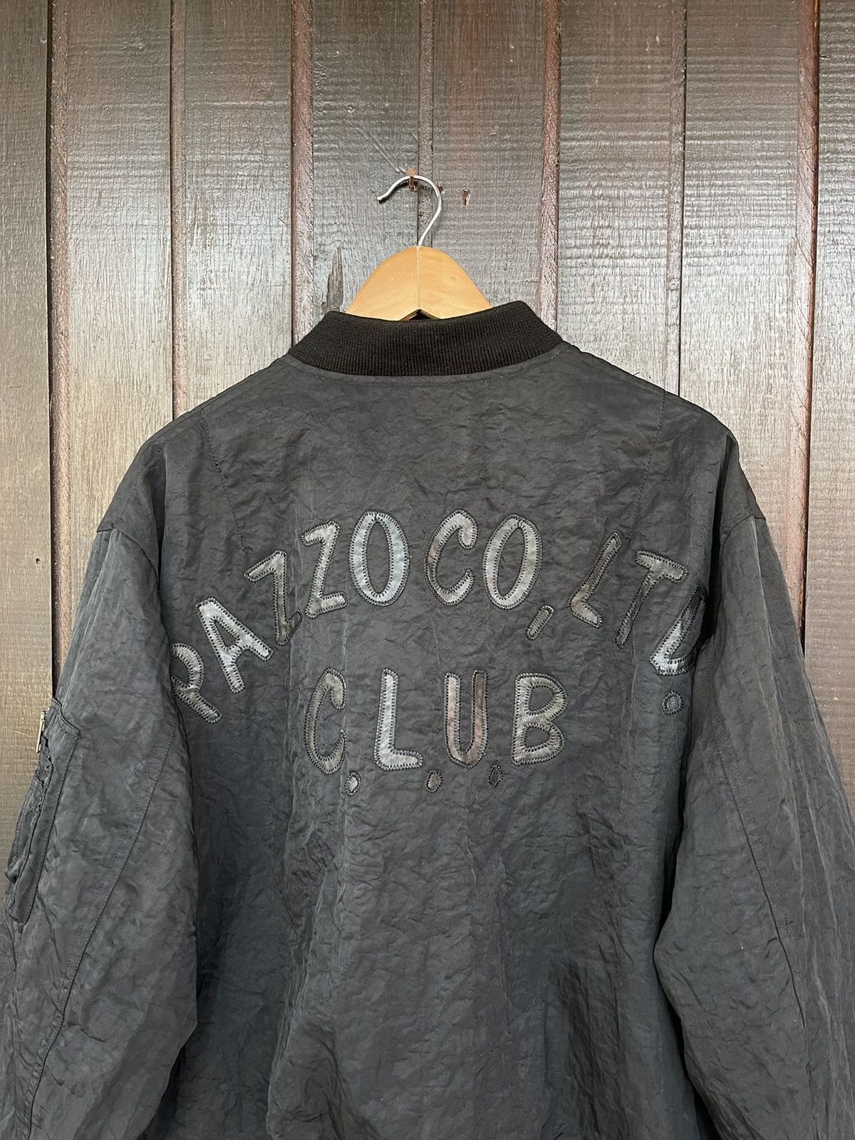 Designer × Japanese Brand × Vintage Vintage Pazzo Club Reversible Bomber jacket Size US M / EU 48-50 / 2 - 2 Thumbnail