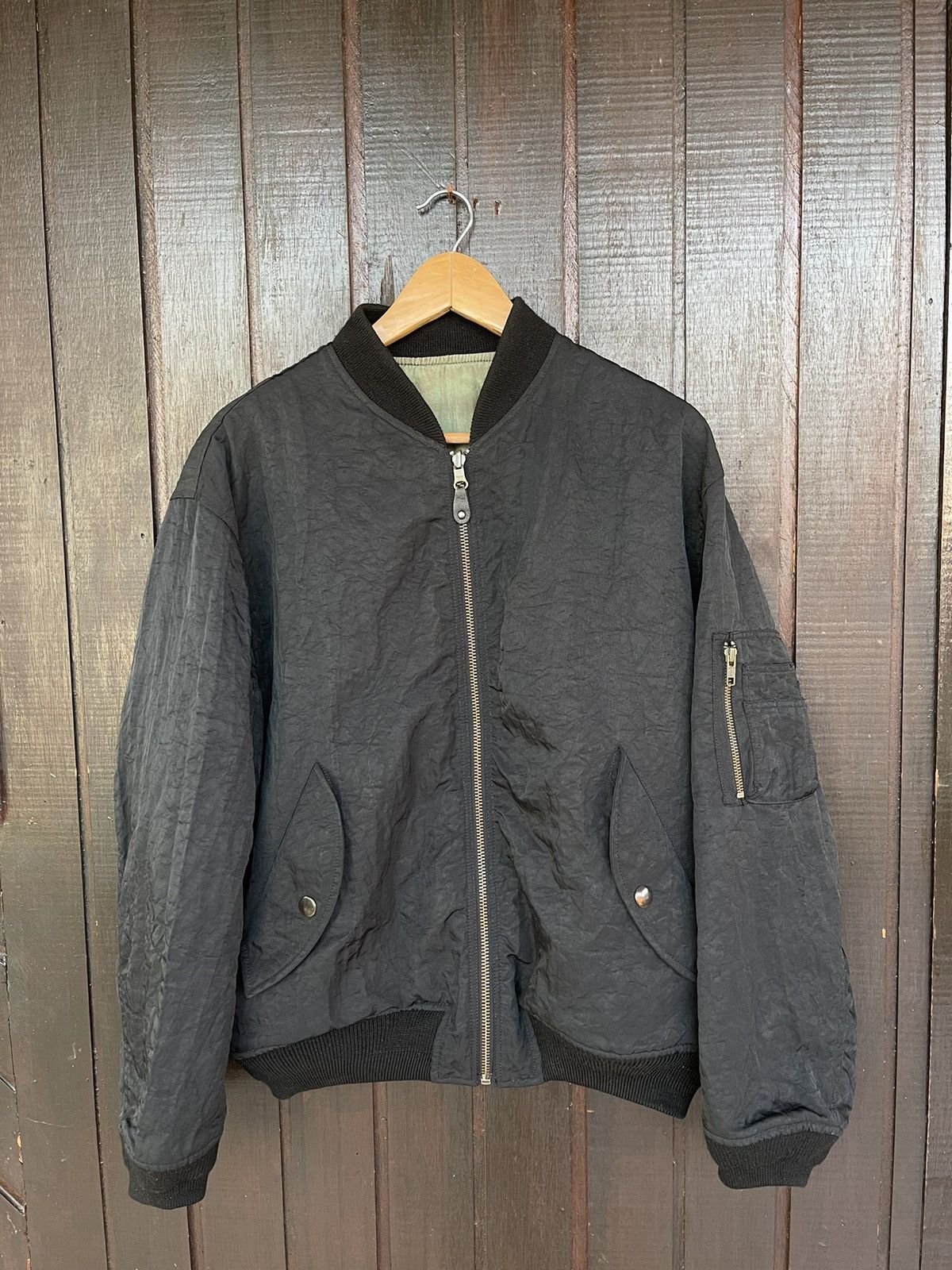 Designer × Japanese Brand × Vintage Vintage Pazzo Club Reversible Bomber jacket Size US M / EU 48-50 / 2 - 5 Thumbnail