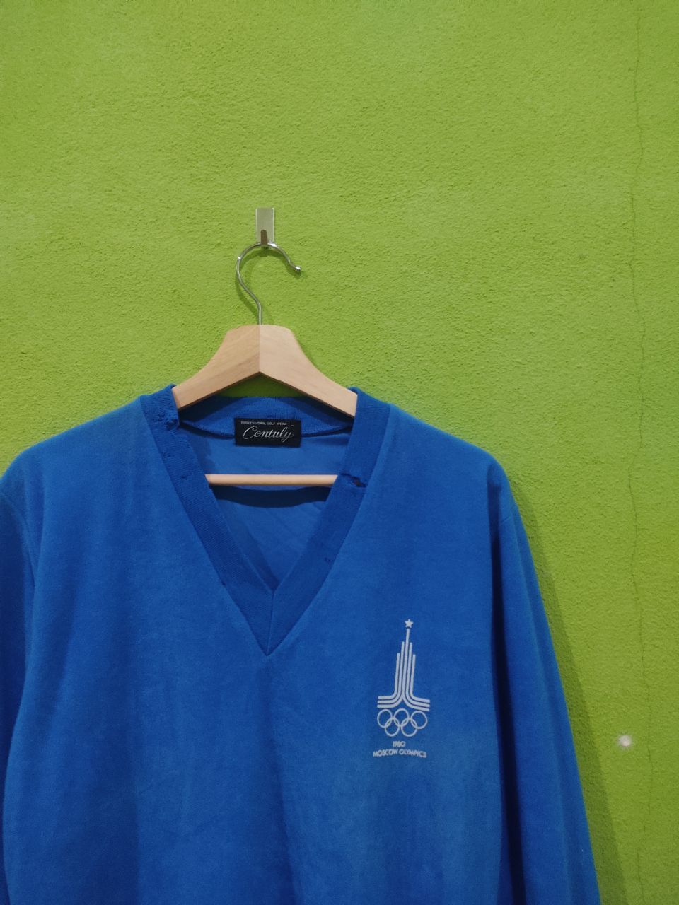 Japanese Brand × USA Olympics × Vintage Vintage 1980 Moscow Olympics Sweatshirt Size US M / EU 48-50 / 2 - 2 Thumbnail