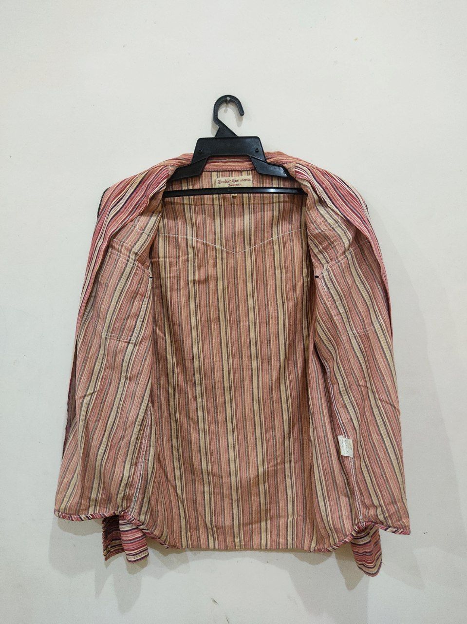 Japanese Brand × Vintage Vintage Oil Stripe Jacket Size US M / EU 48-50 / 2 - 6 Thumbnail
