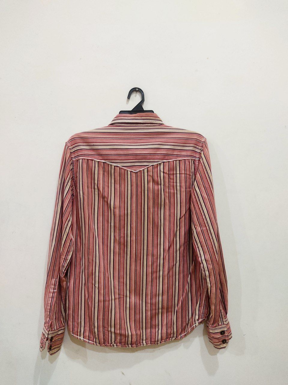 Japanese Brand × Vintage Vintage Oil Stripe Jacket Size US M / EU 48-50 / 2 - 2 Thumbnail