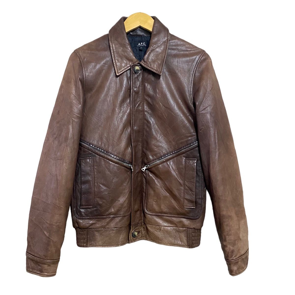 Men's A.P.C. Leather Jackets | Grailed