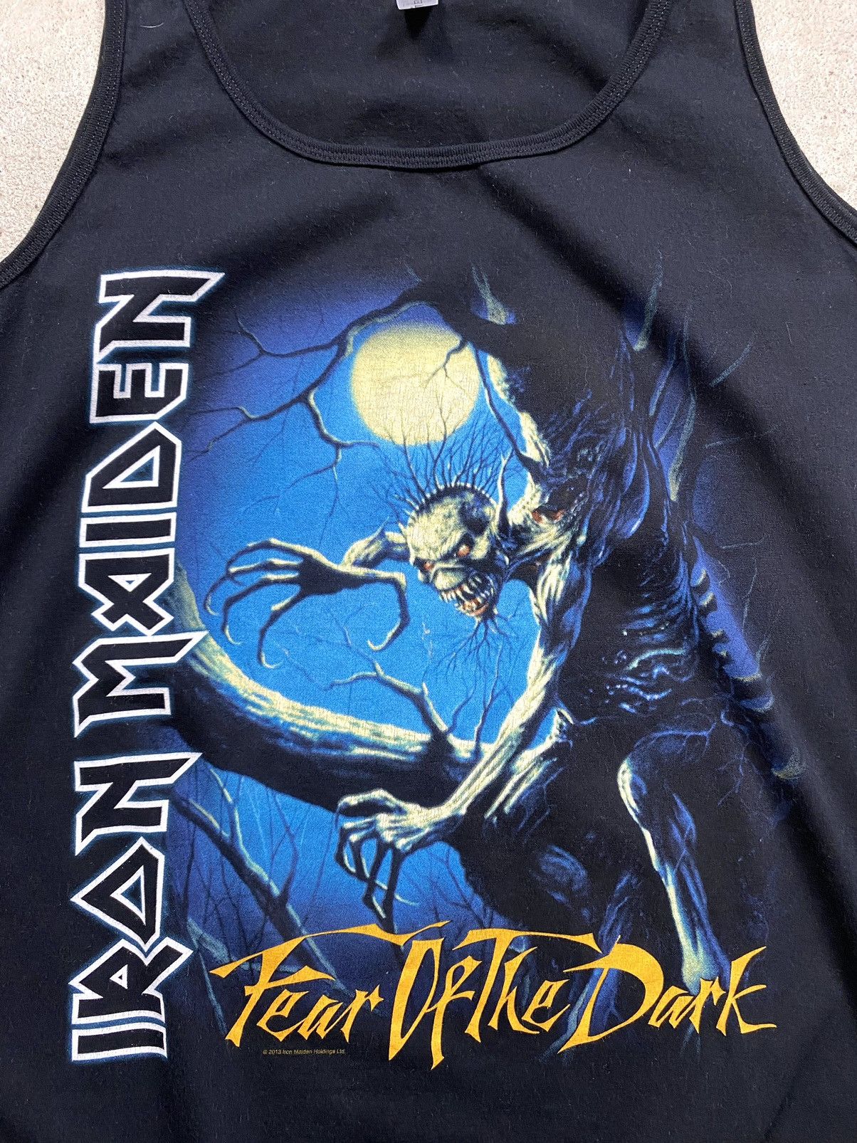 Iron Maiden 2010’s Vintage Iron Maiden Year Of The Dark T Shirt Y2K Size US XL / EU 56 / 4 - 4 Thumbnail