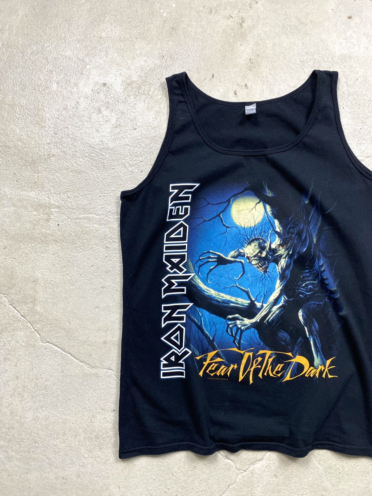 Iron Maiden 2010’s Vintage Iron Maiden Year Of The Dark T Shirt Y2K Size US XL / EU 56 / 4 - 2 Thumbnail