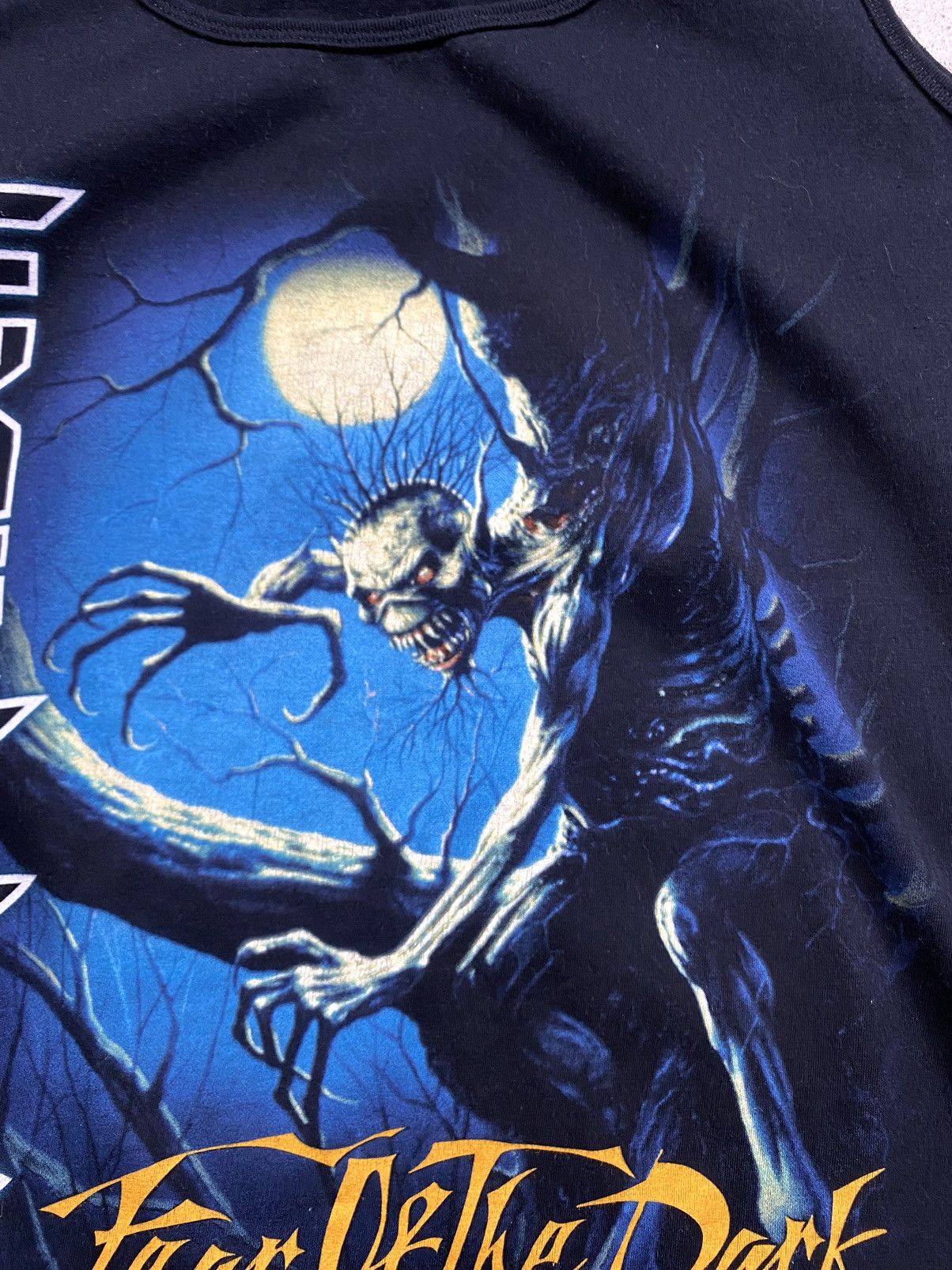 Iron Maiden 2010’s Vintage Iron Maiden Year Of The Dark T Shirt Y2K Size US XL / EU 56 / 4 - 5 Thumbnail