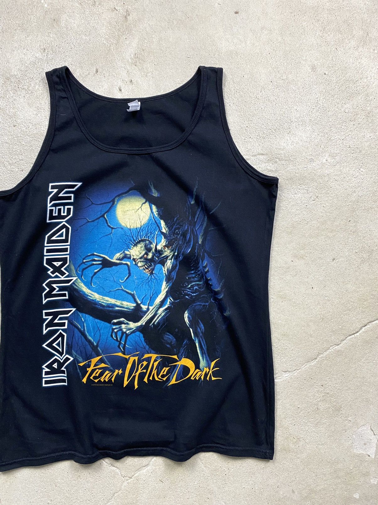 Iron Maiden 2010’s Vintage Iron Maiden Year Of The Dark T Shirt Y2K Size US XL / EU 56 / 4 - 3 Thumbnail