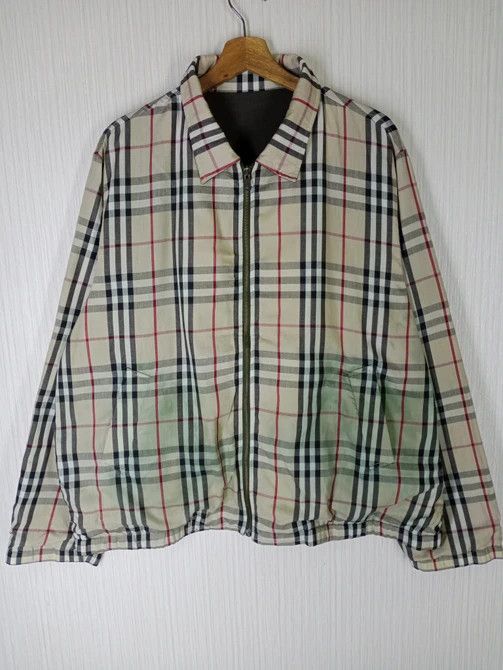 Burberry Vintage Burberry London Nova Check Reversible Jacket Size US L / EU 52-54 / 3 - 1 Thumbnail