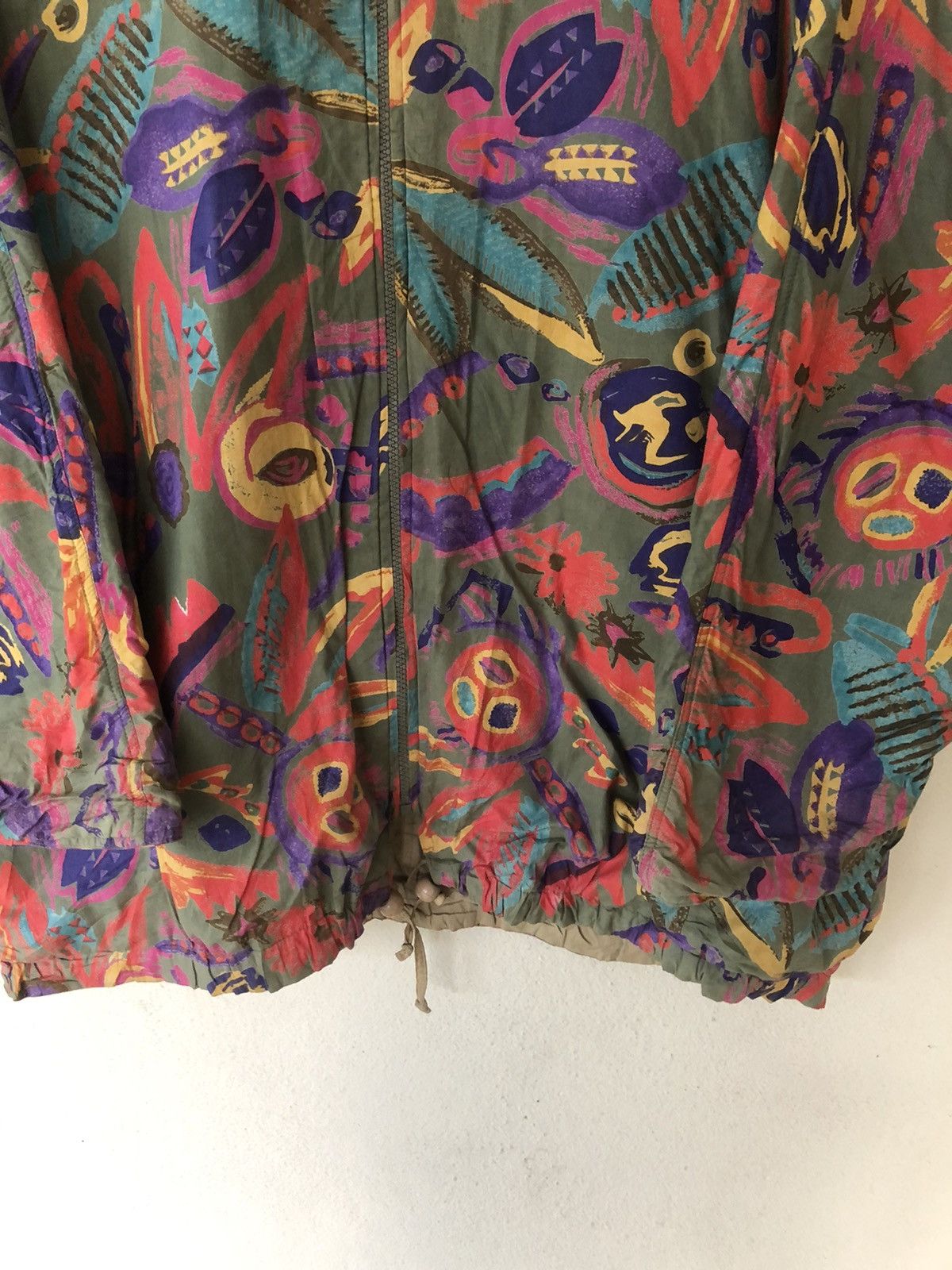 Japanese Brand TGM POUR FEMME TRANS-GLOBAL MERCHANDISE ANORAK STYLE JACKET Size US L / EU 52-54 / 3 - 5 Thumbnail
