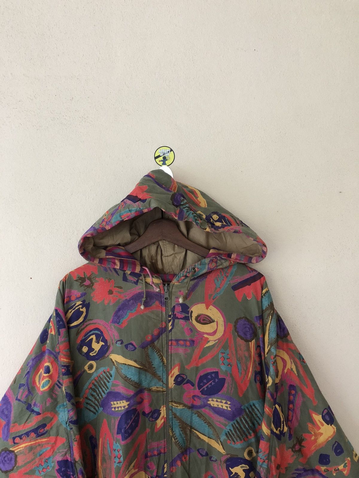 Japanese Brand TGM POUR FEMME TRANS-GLOBAL MERCHANDISE ANORAK STYLE JACKET Size US L / EU 52-54 / 3 - 2 Thumbnail