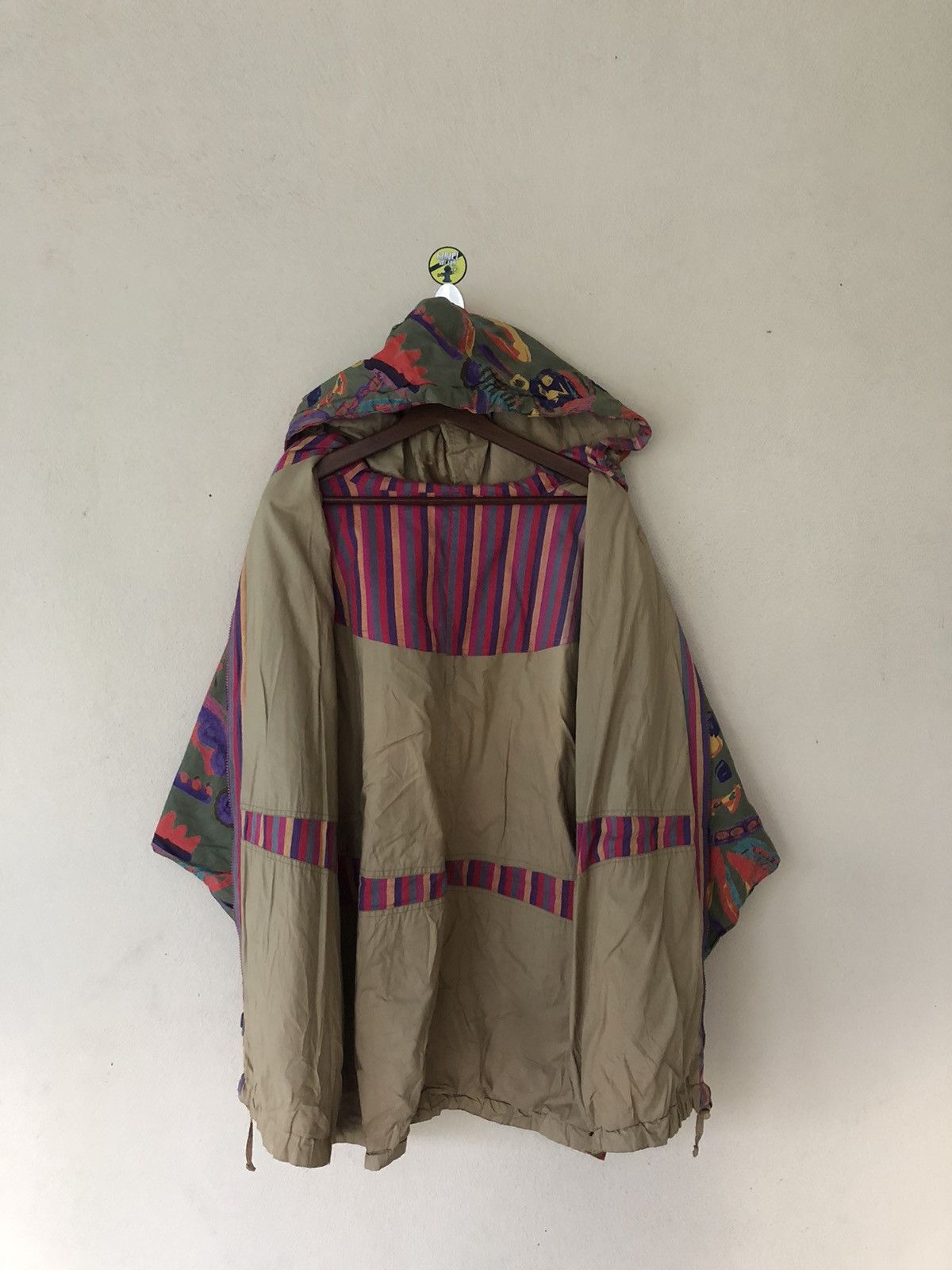 Japanese Brand TGM POUR FEMME TRANS-GLOBAL MERCHANDISE ANORAK STYLE JACKET Size US L / EU 52-54 / 3 - 9 Thumbnail
