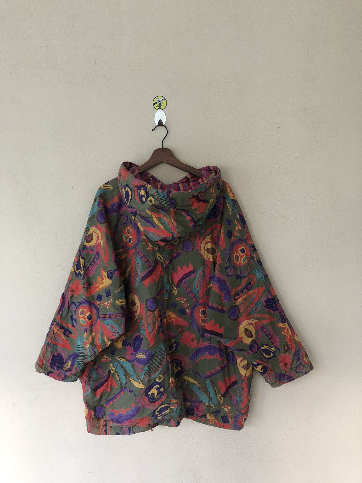 Japanese Brand TGM POUR FEMME TRANS-GLOBAL MERCHANDISE ANORAK STYLE JACKET Size US L / EU 52-54 / 3 - 6 Thumbnail