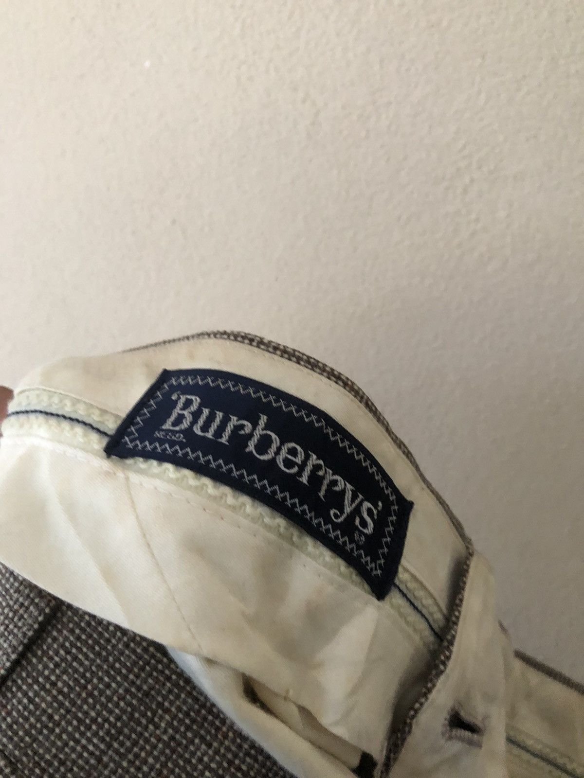 Burberry × Vintage Vintage Burberry’s Plaid Pants Size US 33 - 7 Thumbnail