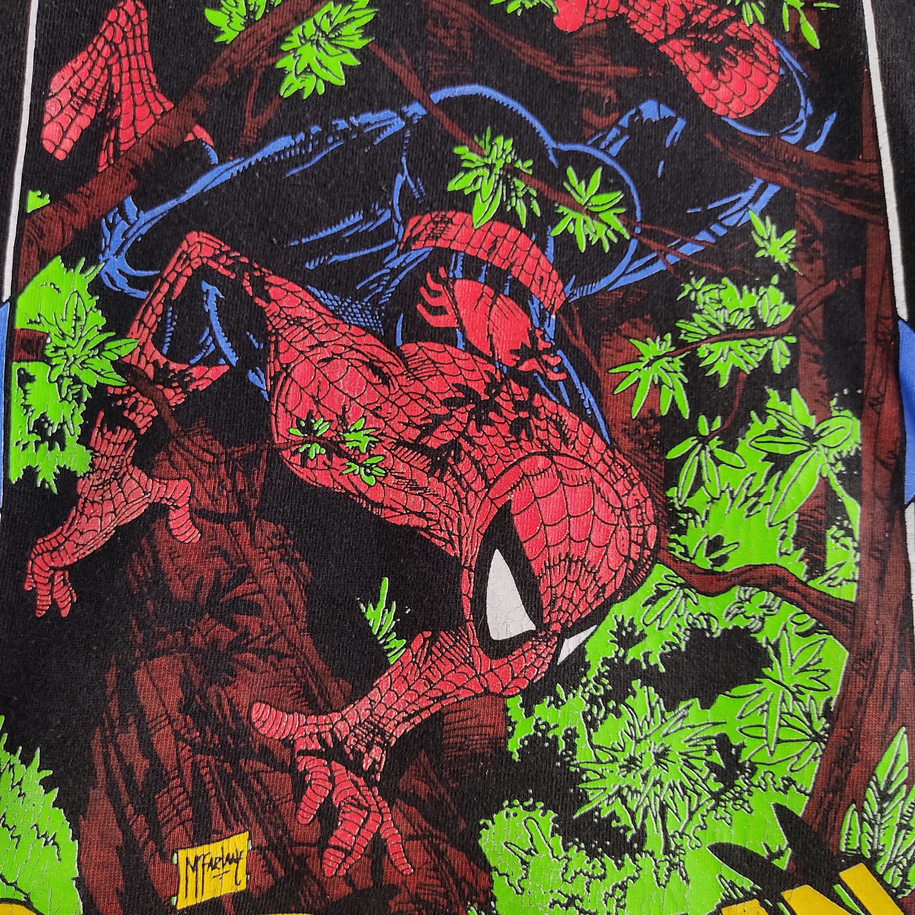 Marvel Comics × Vintage 1991 Spiderman Comics images Todd Mcfarlane Size US L / EU 52-54 / 3 - 7 Thumbnail
