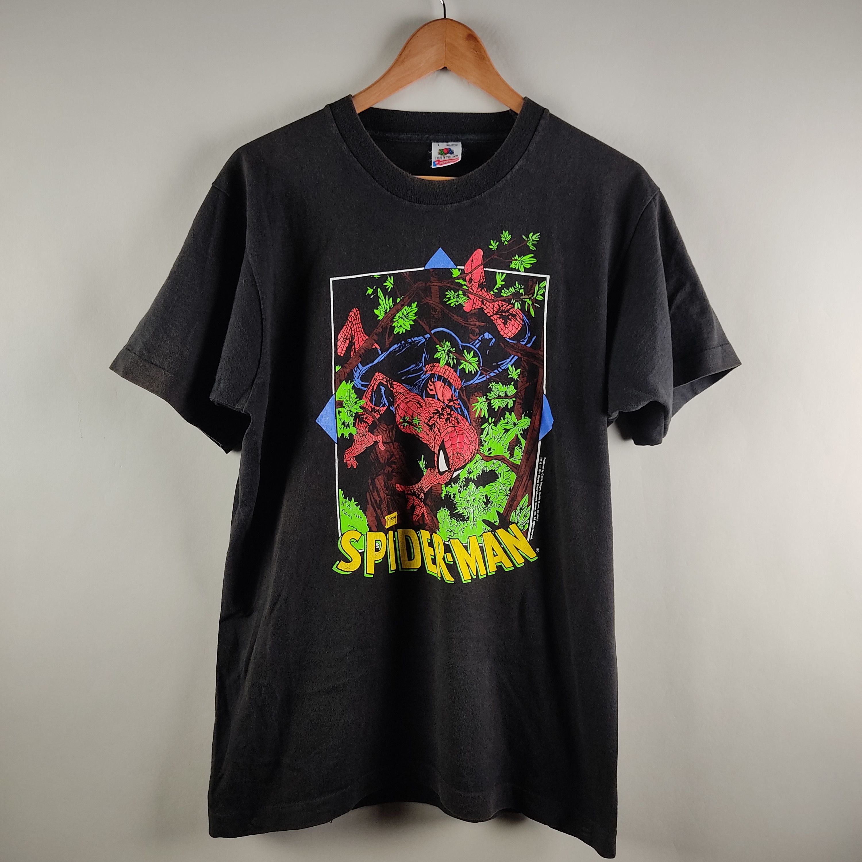 Marvel Comics × Vintage 1991 Spiderman Comics images Todd Mcfarlane Size US L / EU 52-54 / 3 - 9 Thumbnail