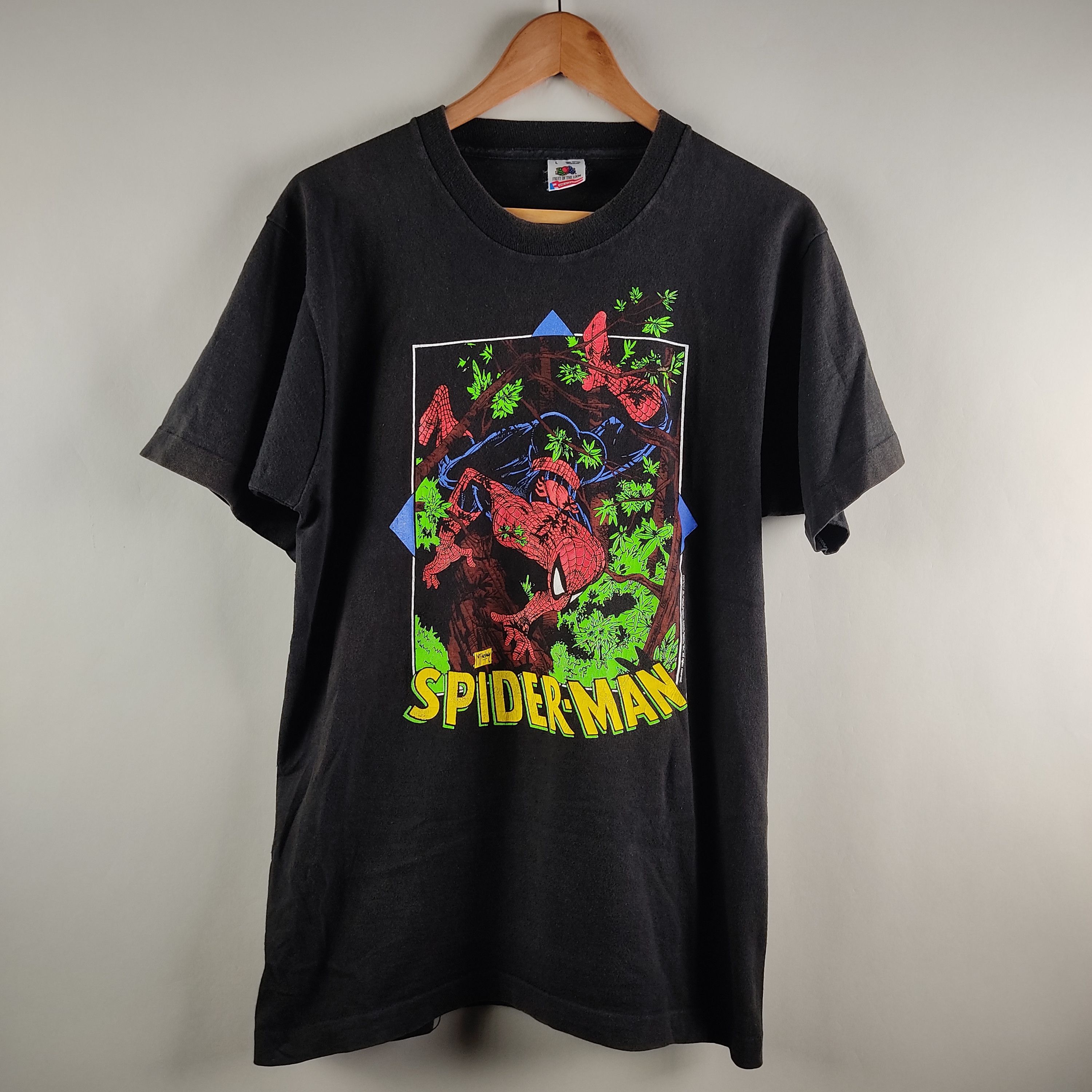 Marvel Comics × Vintage 1991 Spiderman Comics images Todd Mcfarlane Size US L / EU 52-54 / 3 - 1 Thumbnail