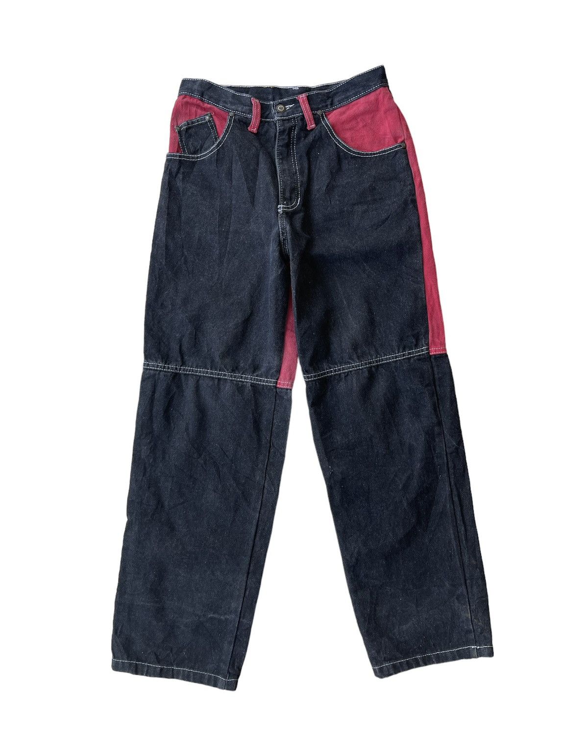 Denime Rare Vintage Denime jeans 2 tone Size US 29 - 5 Thumbnail