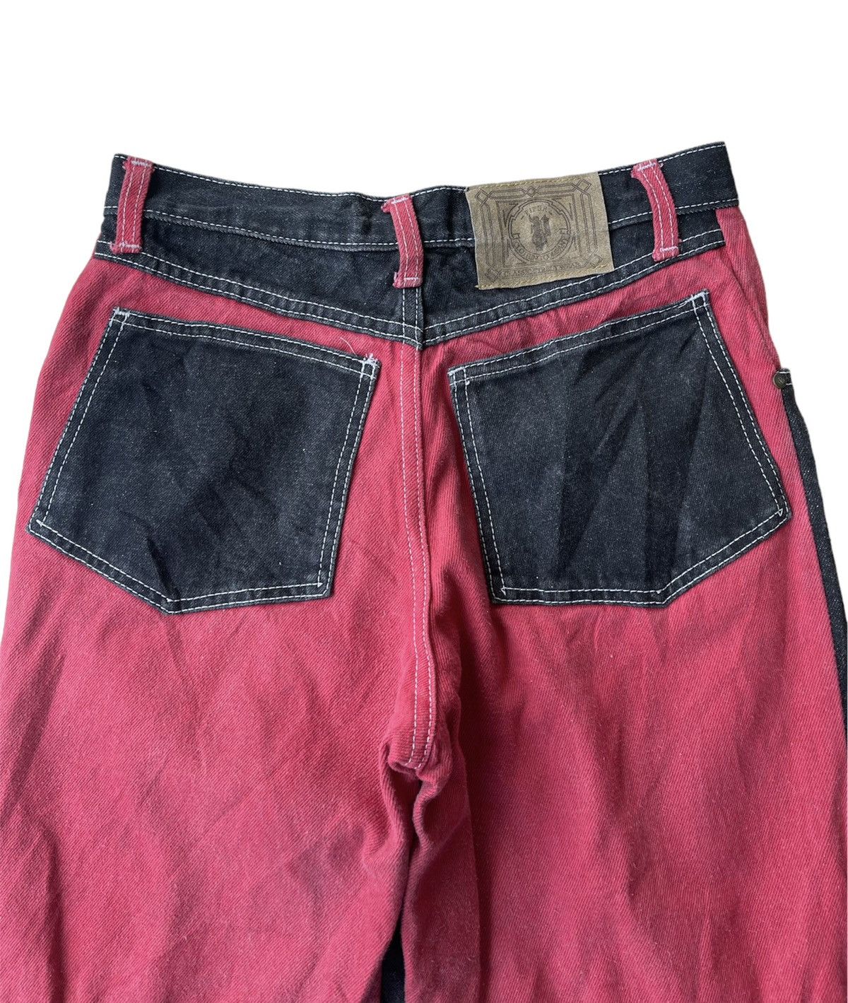 Denime Rare Vintage Denime jeans 2 tone Size US 29 - 4 Thumbnail