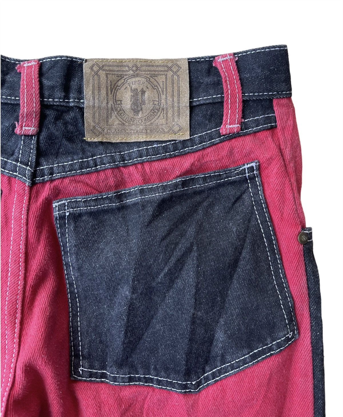 Denime Rare Vintage Denime jeans 2 tone Size US 29 - 3 Thumbnail