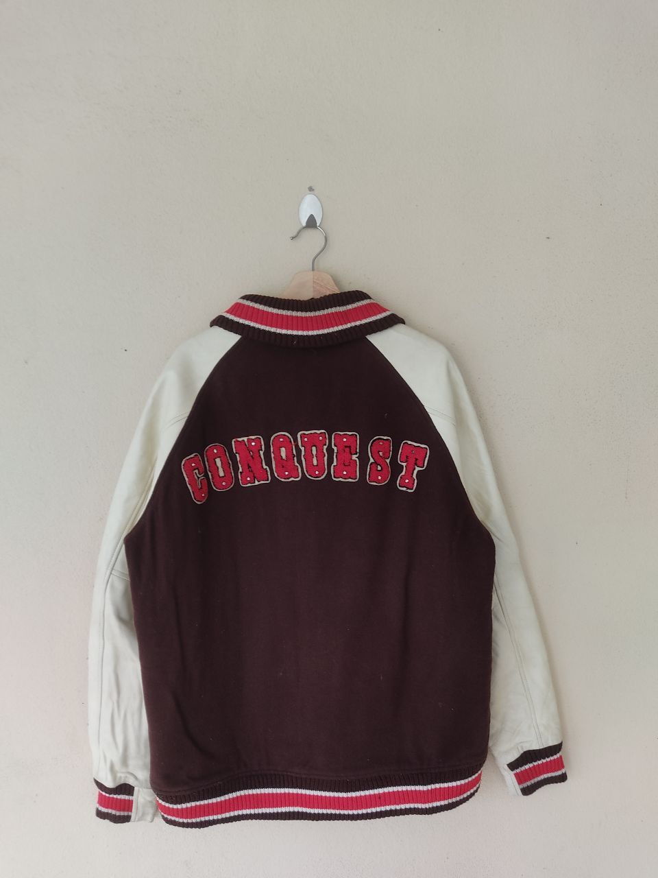 Japanese Brand × Vintage Conquest Varsity Jacket Size US XL / EU 56 / 4 - 2 Thumbnail