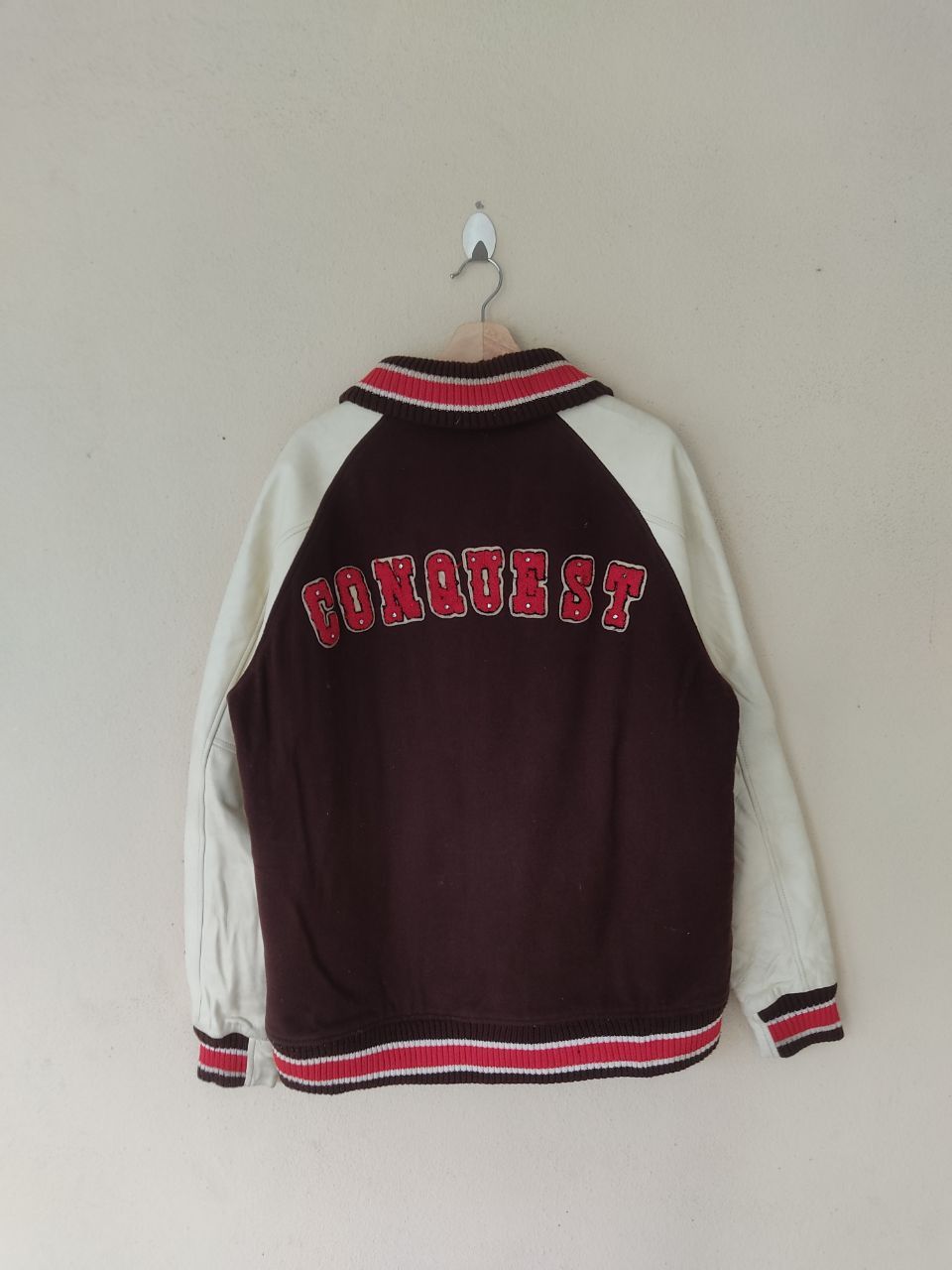 Japanese Brand × Vintage Conquest Varsity Jacket Size US XL / EU 56 / 4 - 3 Thumbnail