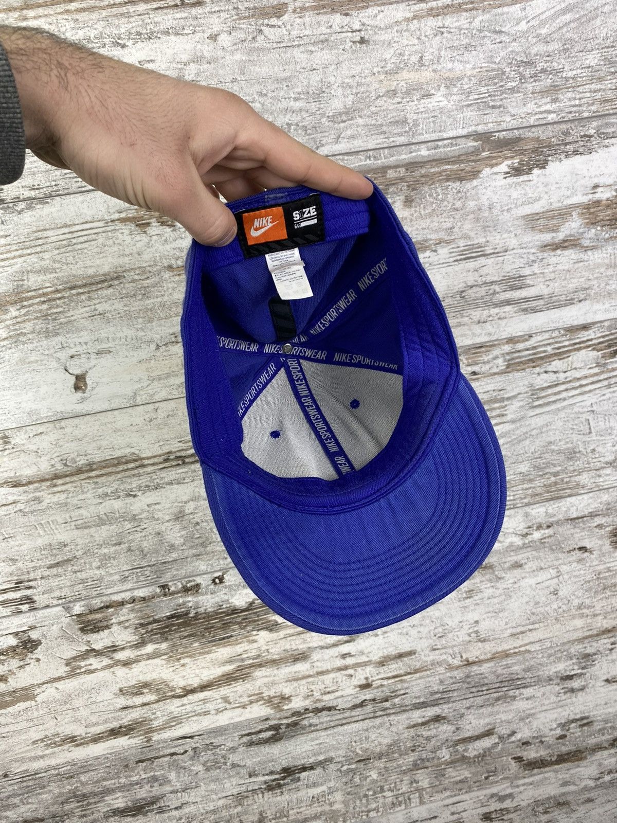 Nike Mens Vintage Nike swoosh cap hats streetwear rare y2k tn Size ONE SIZE - 6 Thumbnail