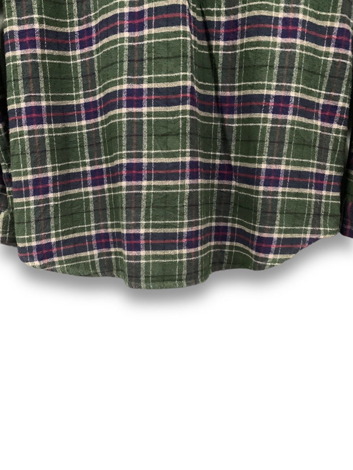 Global Work Japanese Brand Global Work Plaid Tartan Flannel Shirt Size M / US 6-8 / IT 42-44 - 14 Thumbnail