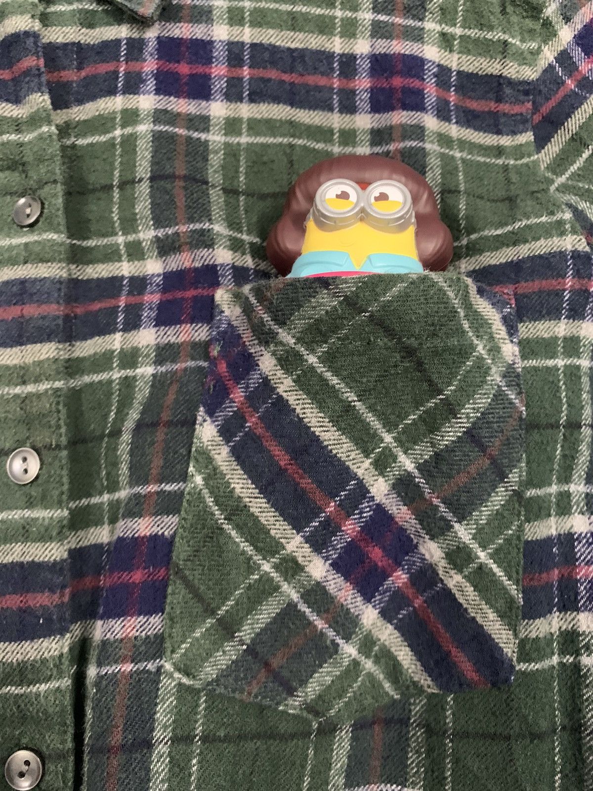 Global Work Japanese Brand Global Work Plaid Tartan Flannel Shirt Size M / US 6-8 / IT 42-44 - 12 Thumbnail