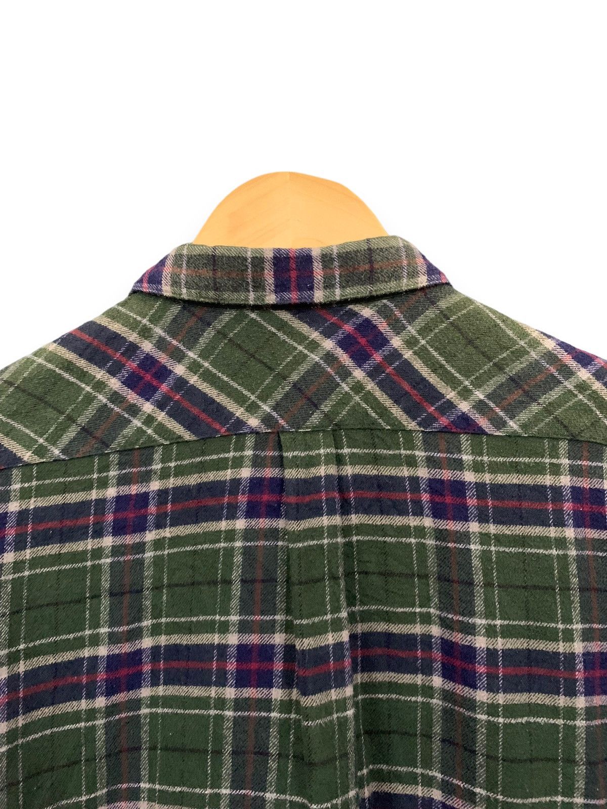 Global Work Japanese Brand Global Work Plaid Tartan Flannel Shirt Size M / US 6-8 / IT 42-44 - 13 Thumbnail