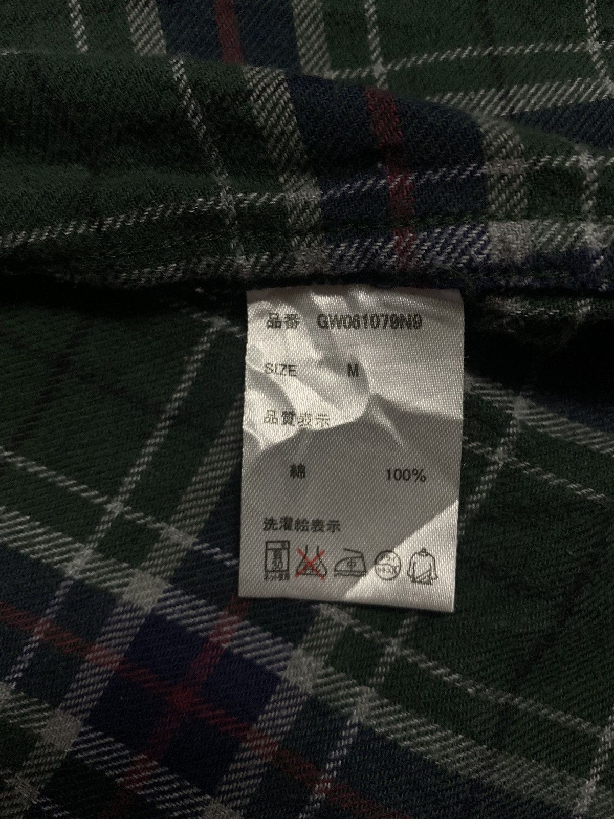 Global Work Japanese Brand Global Work Plaid Tartan Flannel Shirt Size M / US 6-8 / IT 42-44 - 16 Thumbnail