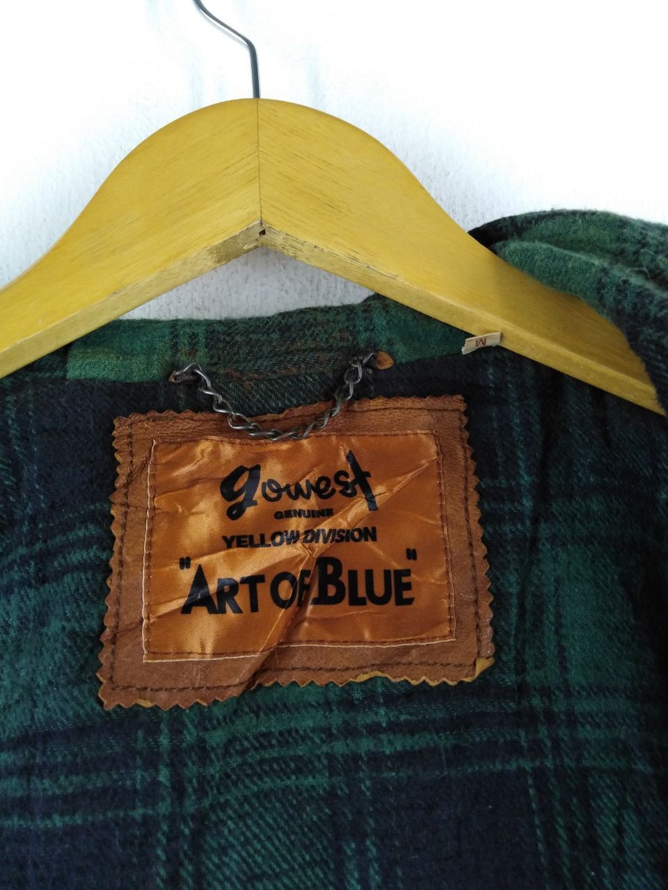 Japanese Brand RARE YELLOW DIVISION PATCHWORK COLOR BLOCK JACKET HOODED Size US S / EU 44-46 / 1 - 3 Thumbnail