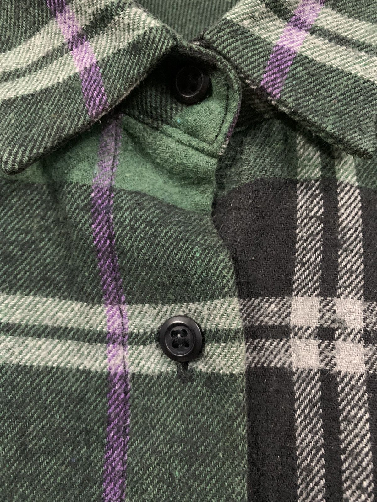 MOUSSY Japanese Brand Moussy Plaid Checkered Flannel Shirt Size L / US 10 / IT 46 - 5 Thumbnail