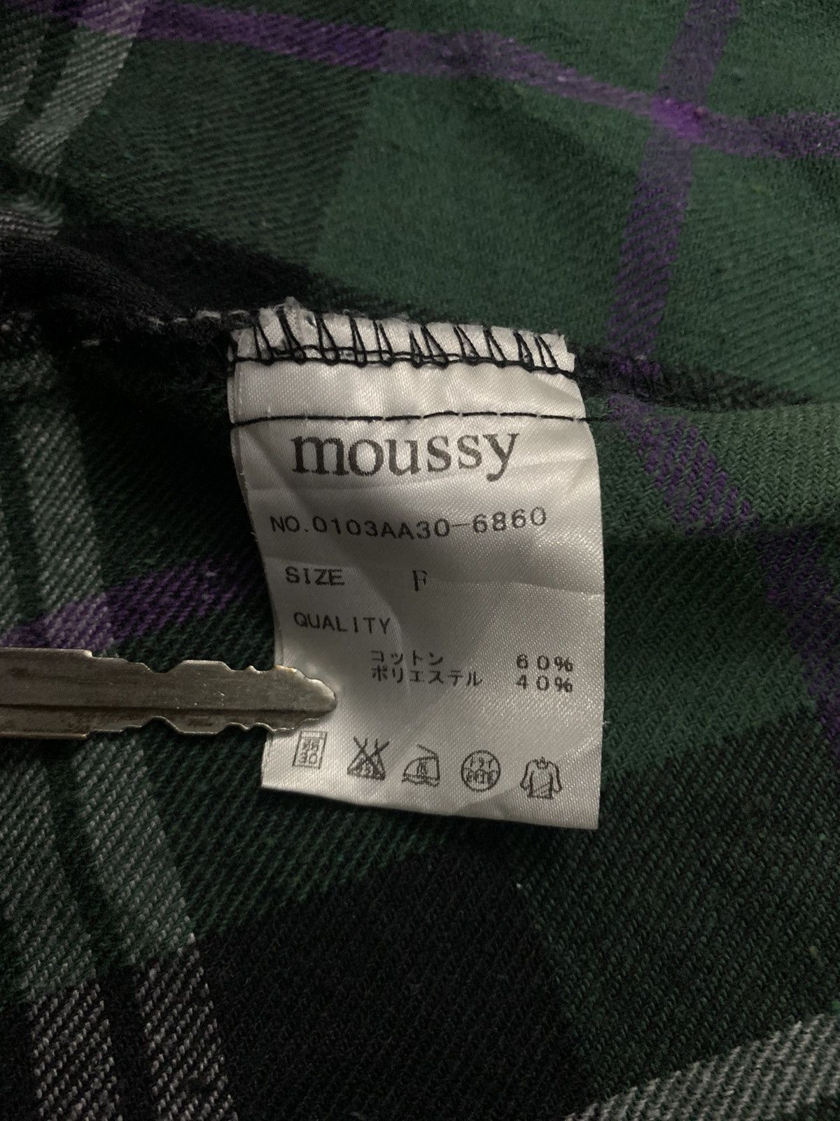 MOUSSY Japanese Brand Moussy Plaid Checkered Flannel Shirt Size L / US 10 / IT 46 - 15 Thumbnail